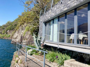 Unique waterfront private house at Como lake